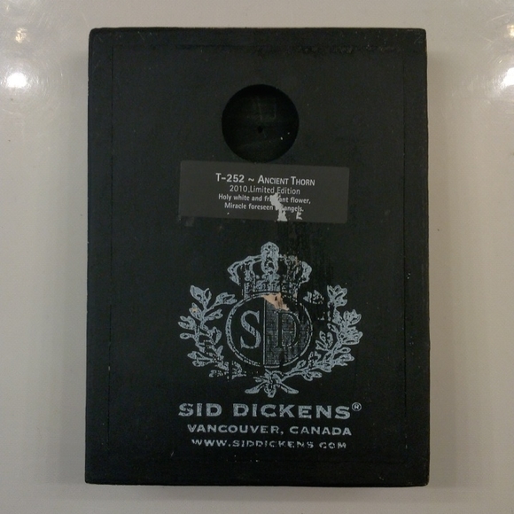 Sid Dickens T-252 "Ancient Thorn" Memory Block wall tile *Rare & Retired* - Picture 2 of 2